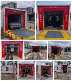 中國(guó)南昌，中國(guó)石化，隧道9刷電腦洗車(chē)機(jī)安裝調(diào)試中